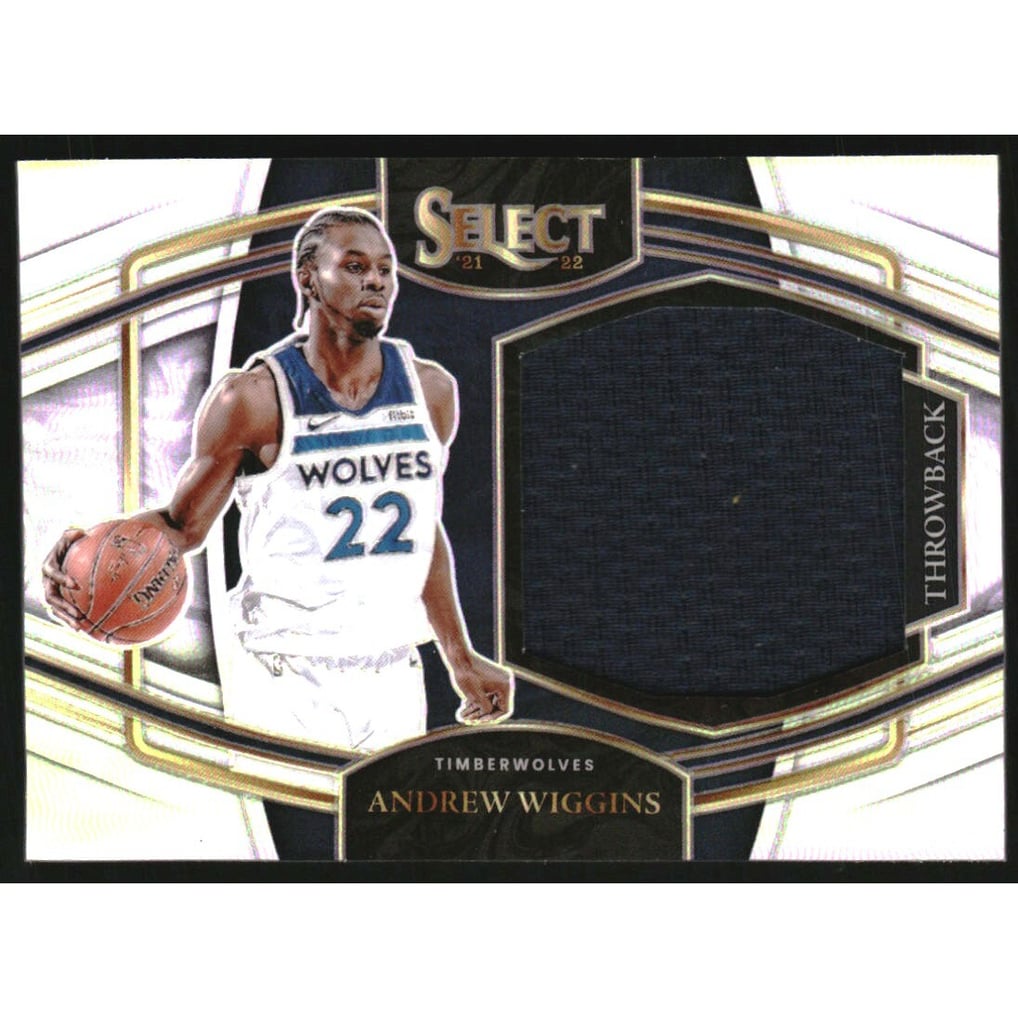 2021-22 Select Throwback Memorabilia #4 Andrew Wiggins