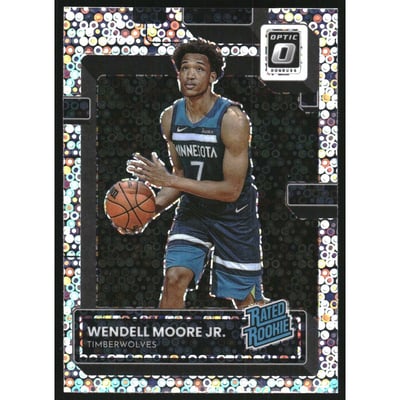 2022-23 Donruss Optic Fast Break Holo #201 Wendell Moore Jr. RR