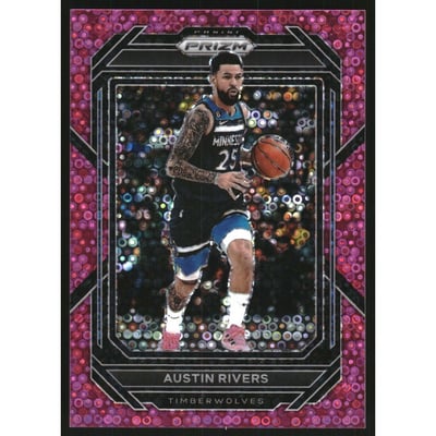 2022-23 Panini Prizm Prizms Fast Break Pink #57 Austin Rivers