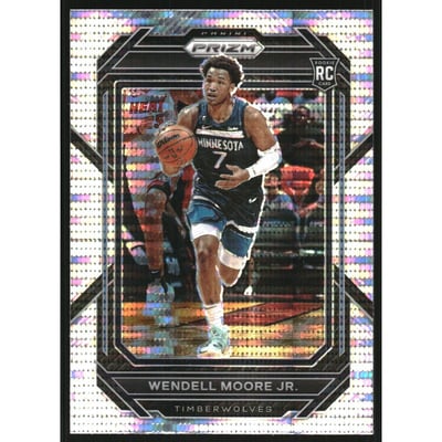 2022-23 Panini Prizm Prizms Pulsar #221 Wendell Moore Jr.