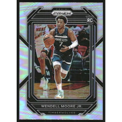 2022-23 Panini Prizm Prizms Silver #221 Wendell Moore Jr.