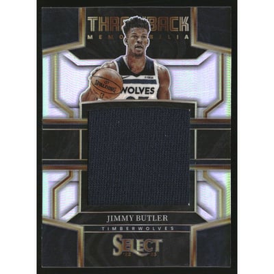 2022-23 Select Throwback Memorabilia #18 Jimmy Butler
