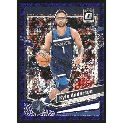 2023-24 Donruss Optic Fast Break Purple #195 Kyle Anderson