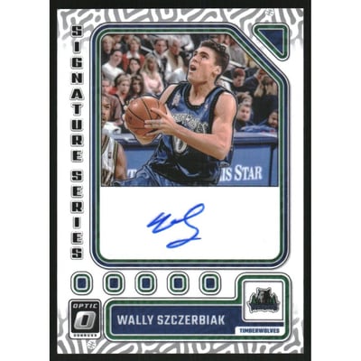 2023-24 Donruss Optic Signature Series #71 Wally Szczerbiak