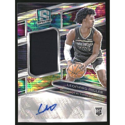 2023-24 Panini Spectra Celestial #240 Isaiah Wong JSY AU/99