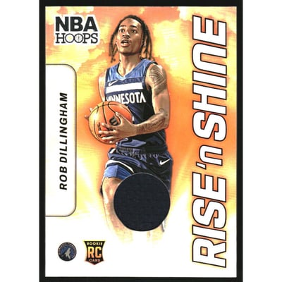 2024-25 Hoops Rise N Shine Memorabilia #33 Rob Dillingham