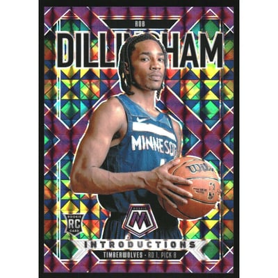 2024-25 Panini Mosaic Introductions Mosaic Purple #12 Rob Dillingham