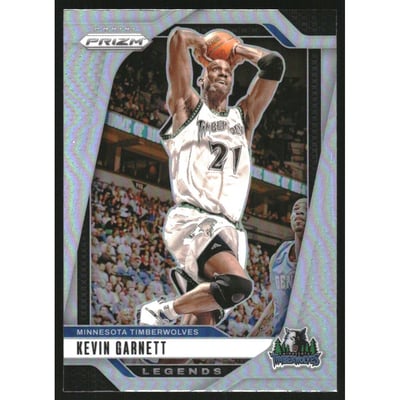 2024-25 Panini Prizm Prizms Silver #283 Kevin Garnett