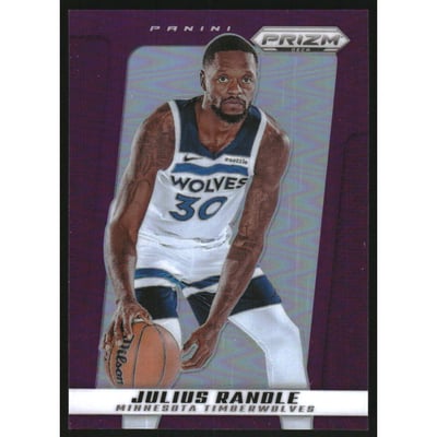 2024-25 Prizm Deca Prizms Purple #2 Julius Randle