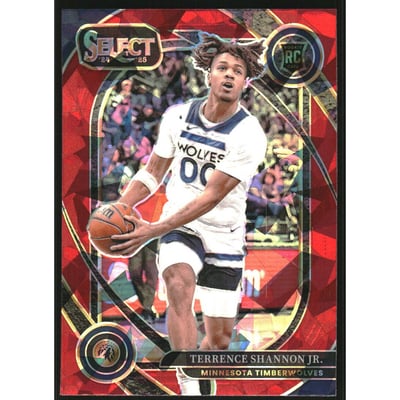 2024-25 Select Red Cracked Ice Prizms #278 Terrence Shannon Jr.