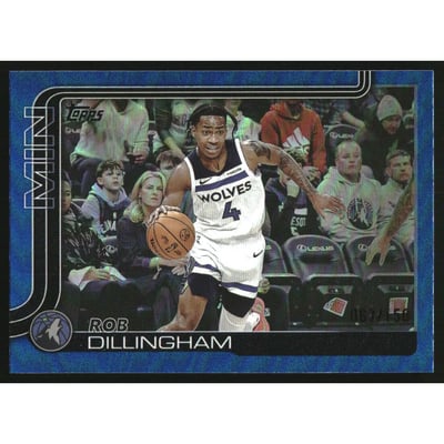 2025-26 Topps Blue Rainbow #114 Rob Dillingham