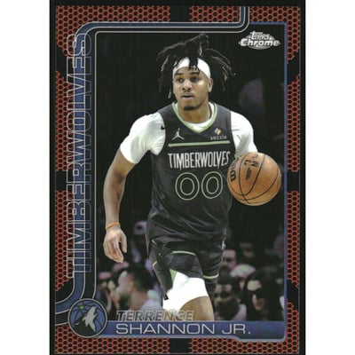 2025-26 Topps Chrome Basketball Refractors #198 Terrence Shannon Jr.