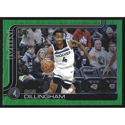 2025-26 Topps Green Rainbow #114 Rob Dillingham