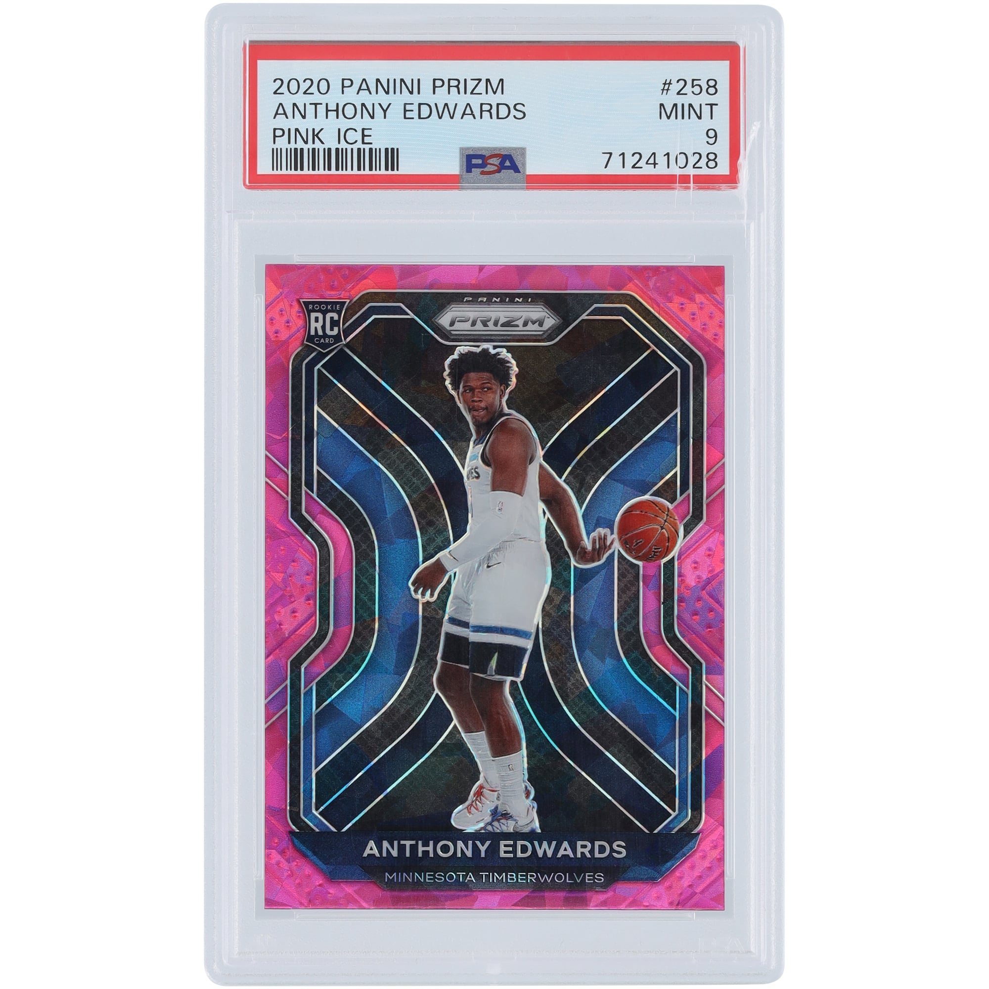 Panini Prizm 2020-21 Anthony Edwards NBA com: - Rookie Basketball 