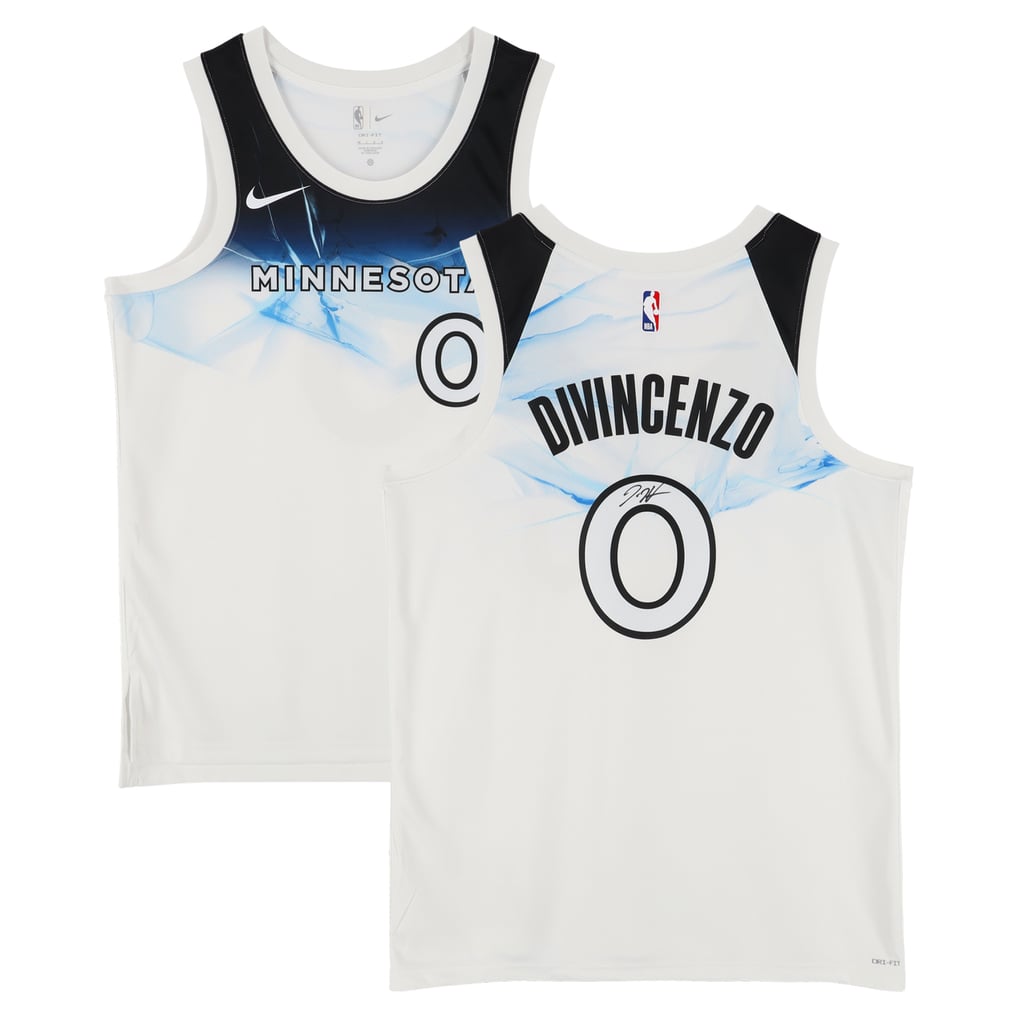 Donte DiVincenzo Minnesota Timberwolves Autographed Fanatics 