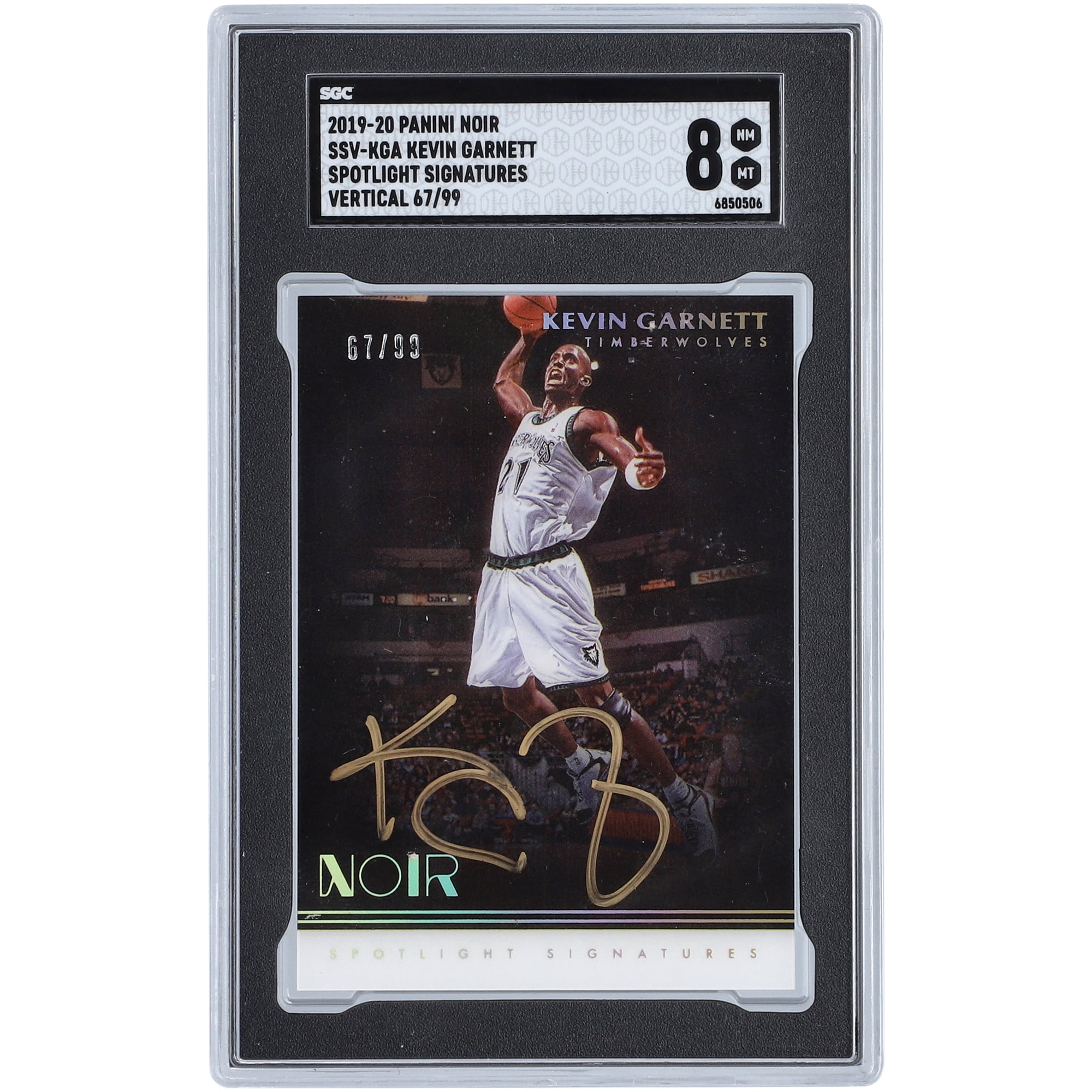 Noir 2019-20 Panini Basketball Spotlight eBay | Sneaker Garnett 