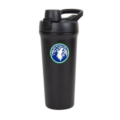 Minnesota Timberwolves Logo Brands 26oz. Flipside Shaker Bottle