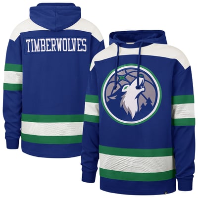  Minnesota Timberwolves '47 Men's Score Win Home Fleece Hoodie - Blue