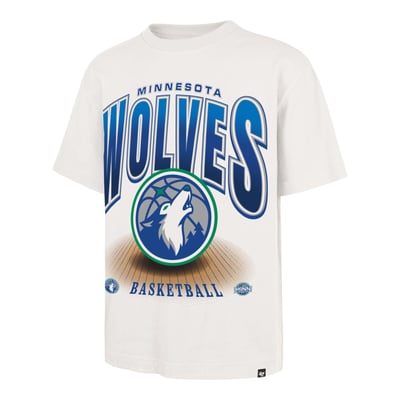 Minnesota Timberwolves '47 Team Flex Foundation T-Shirt - Cream