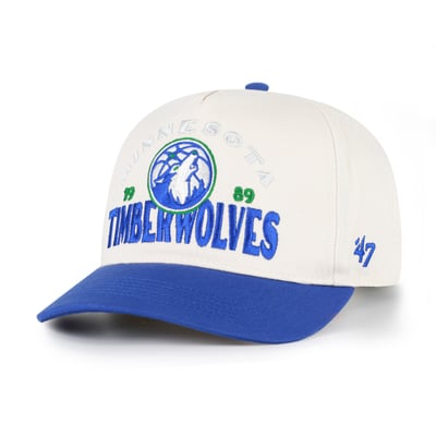 Minnesota Timberwolves '47 Arcitext Hitch Adjustable Hat - Natural