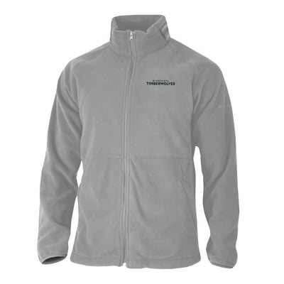 Minnesota Timberwolves Columbia Everest Ridge Full-Zip Fleece Jacket - Gray
