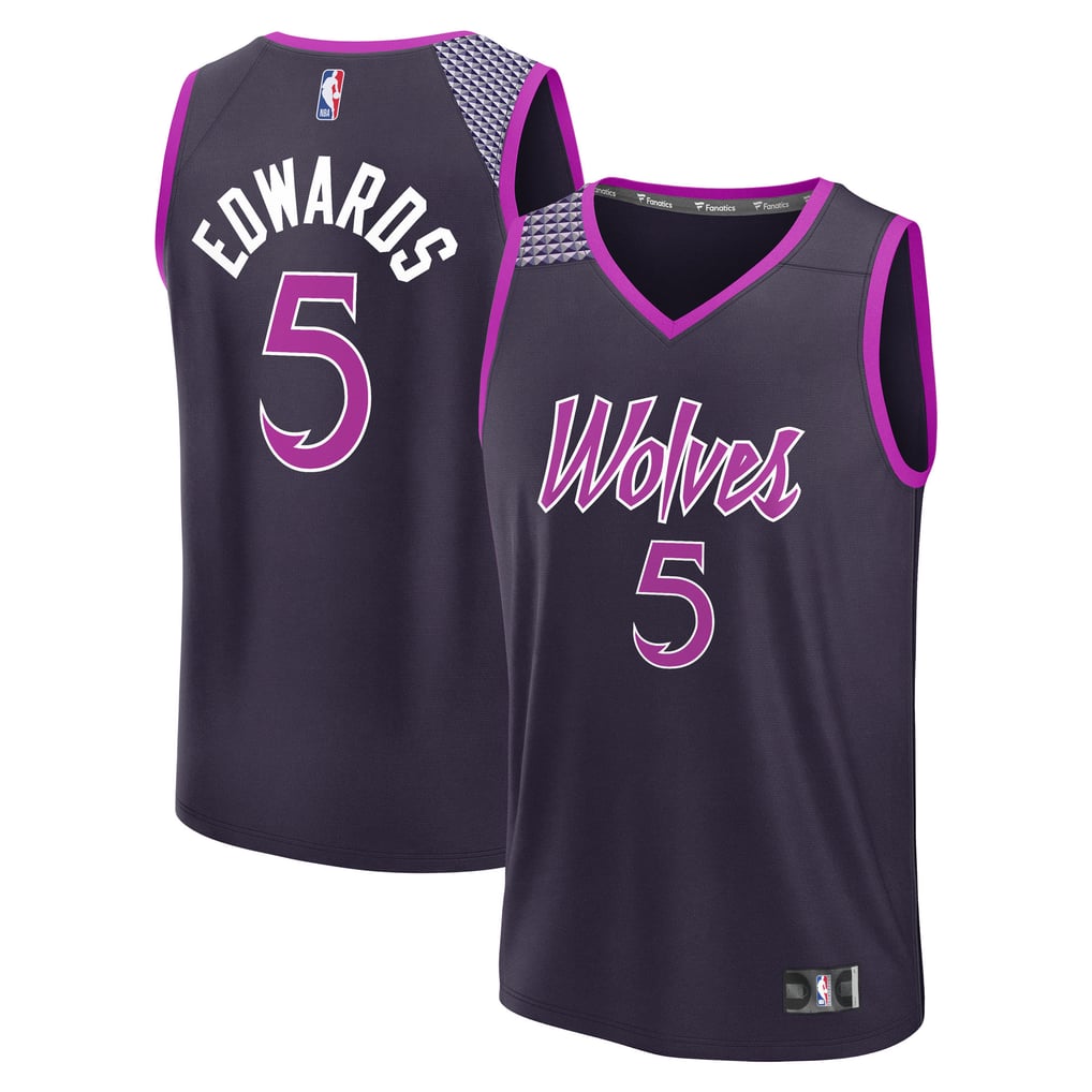 Men's Minnesota Timberwolves Anthony Edwards Fanatics Purple 2025/26 ...
