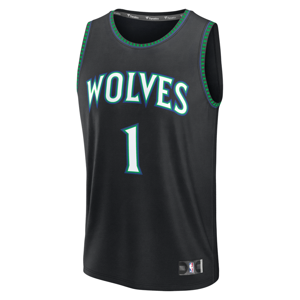 Men's Minnesota Timberwolves LaMelo Ball Fanatics Black Fast Break ...
