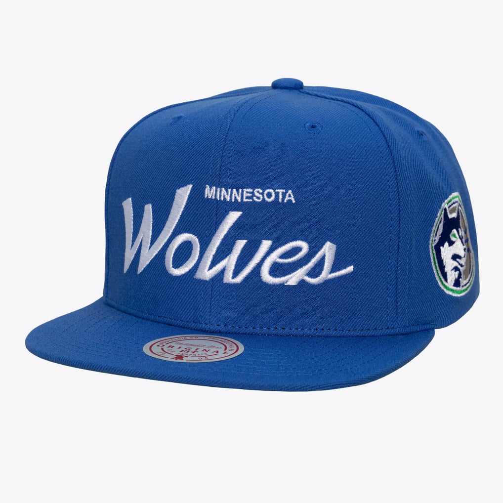 Minnesota Timberwolves Mitchell & Ness Head Coach Snapback Hat - Blue