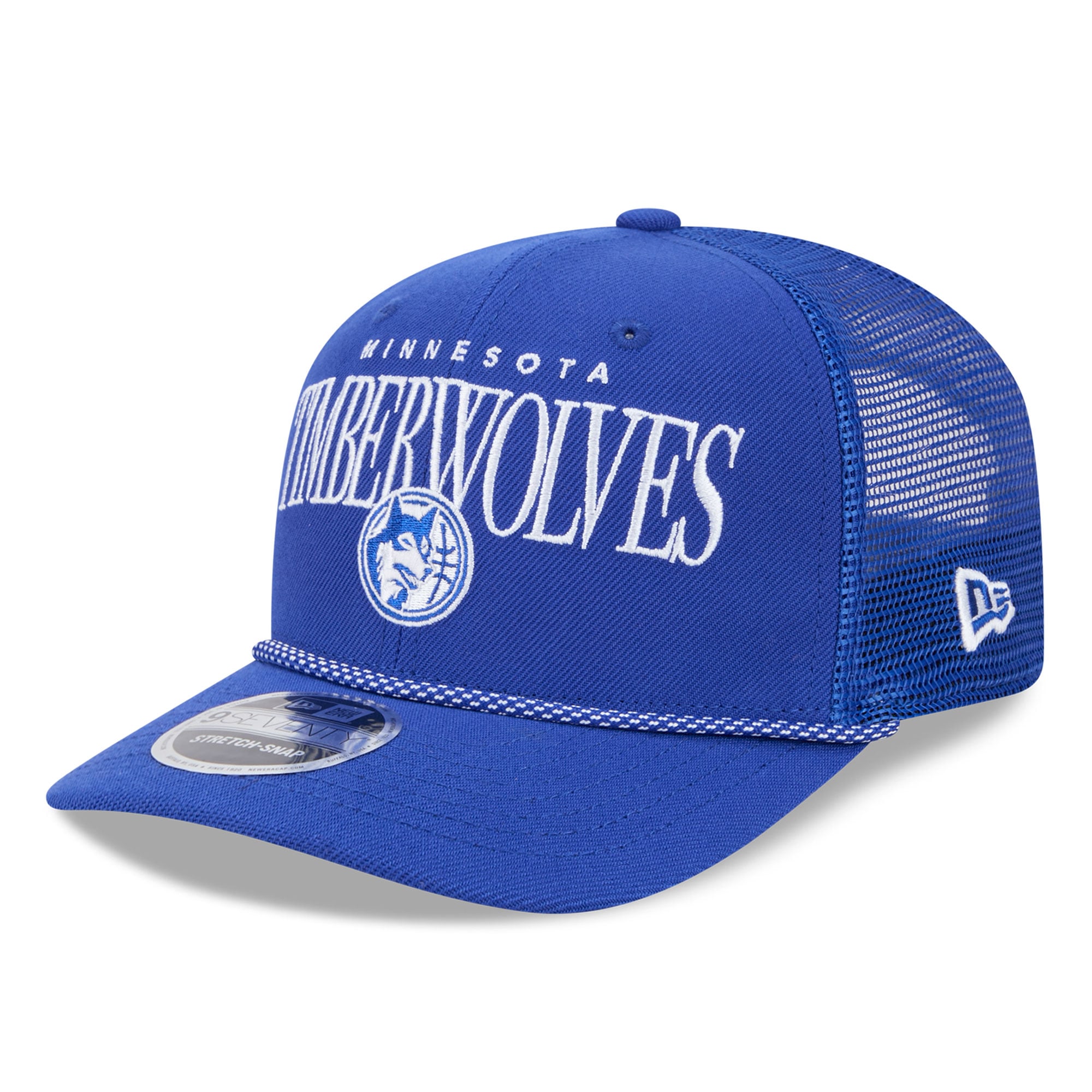 Men's Minnesota Timberwolves New Era Blue Tonal 9SEVENTY Adjustable ...
