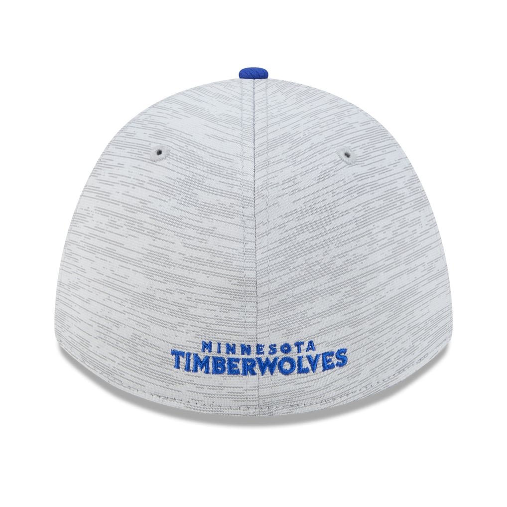 Men's Minnesota Timberwolves New Era Gray 39THIRTY M-Crown A-Frame Tech ...