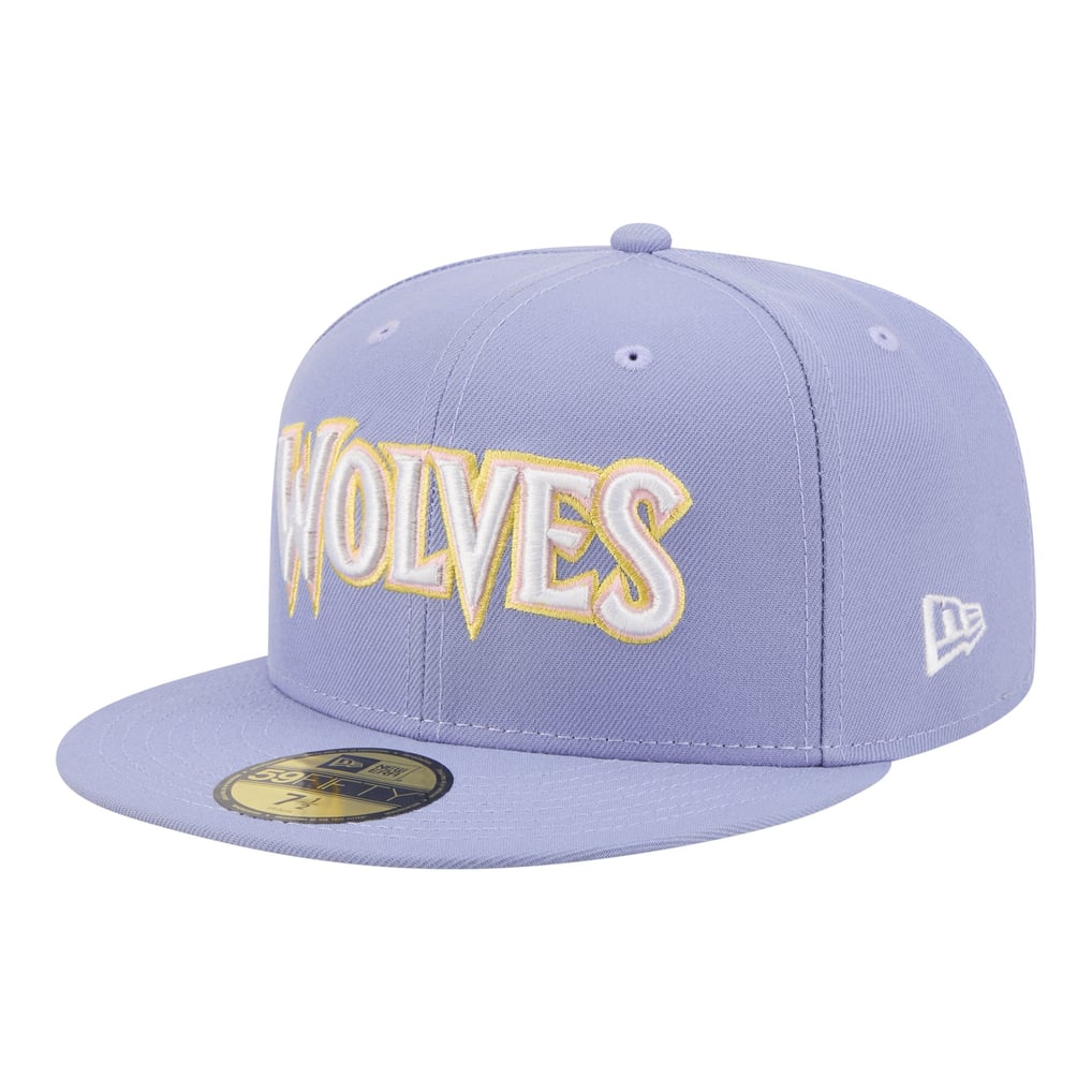 Minnesota Timberwolves New Era Color Pack 59FIFTY Fitted Hat - Lavender