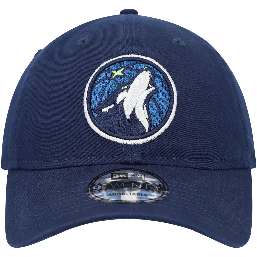 Minnesota Timberwolves New Era Team 2.0 9TWENTY Adjustable Hat - Navy
