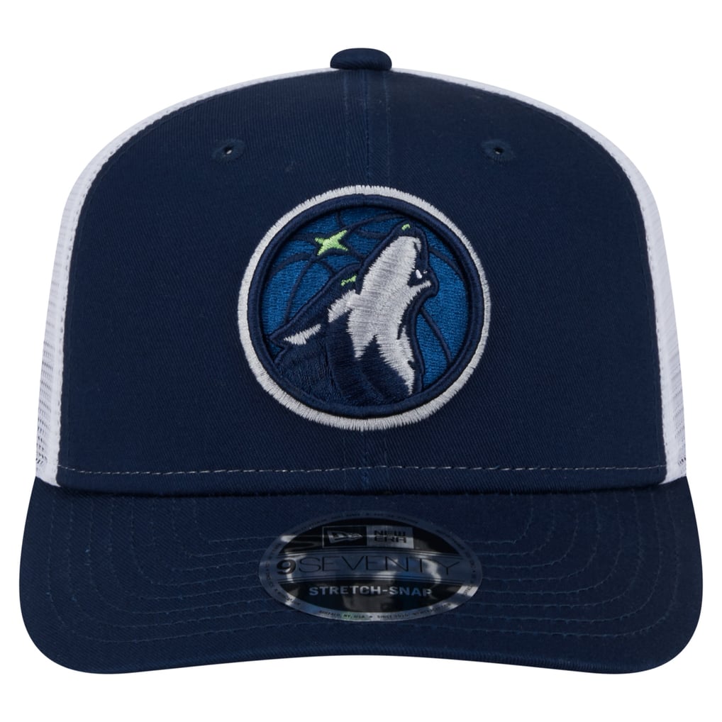 Men's Minnesota Timberwolves New Era Navy/White Trucker 9SEVENTY ...