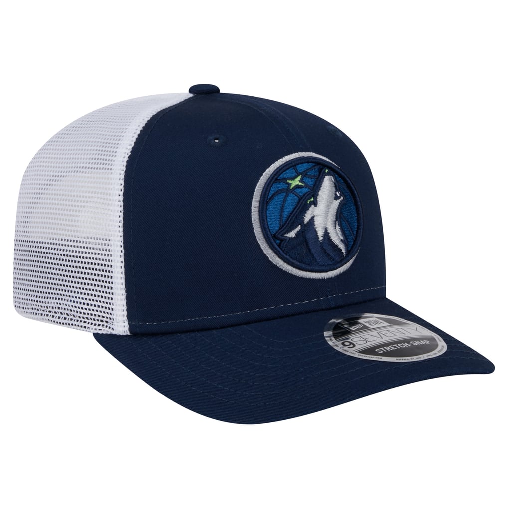 Men's Minnesota Timberwolves New Era Navy/White Trucker 9SEVENTY ...