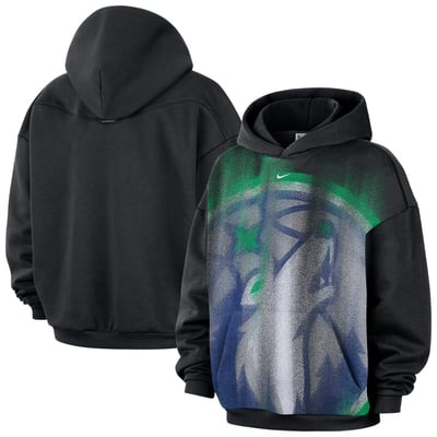 Minnesota Timberwolves Nike 2026 Standard Issue Practice Icon Fleece Pullover Hoodie - Black