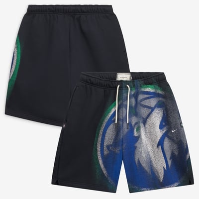 Minnesota Timberwolves Nike 2026 Standard Issue Practice Icon Fleece Shorts - Black
