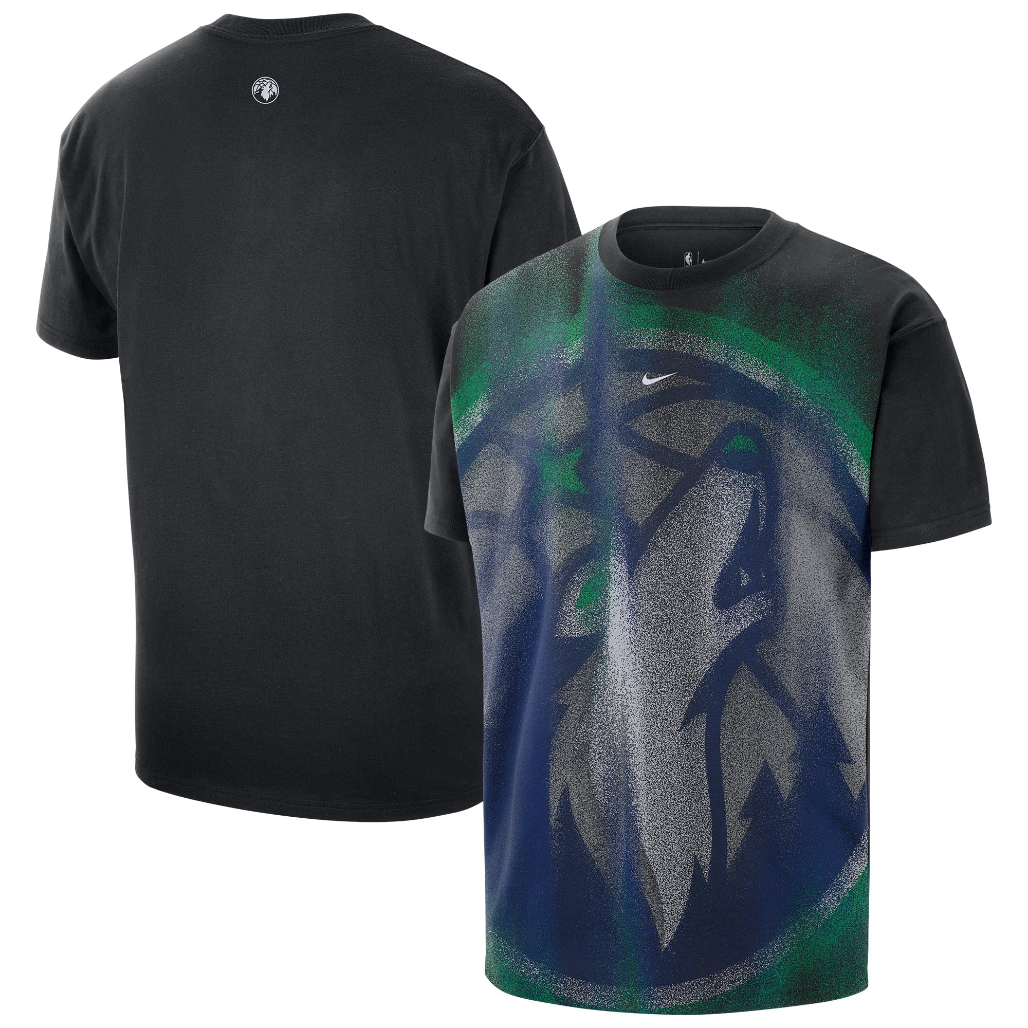 Men's Minnesota Timberwolves Nike Black 2026 Standard Issue Practice ...