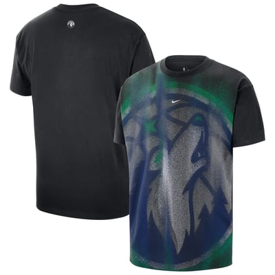 Minnesota Timberwolves Nike 2026 Standard Issue Practice Icon T-Shirt - Black