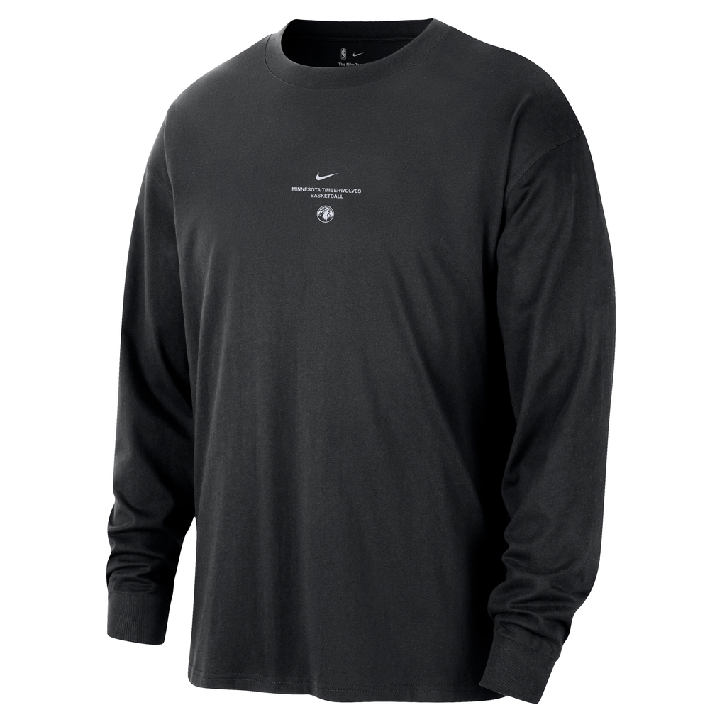 Men's Minnesota Timberwolves Nike Black 2026/27 Standard Issue Pre-Game ...