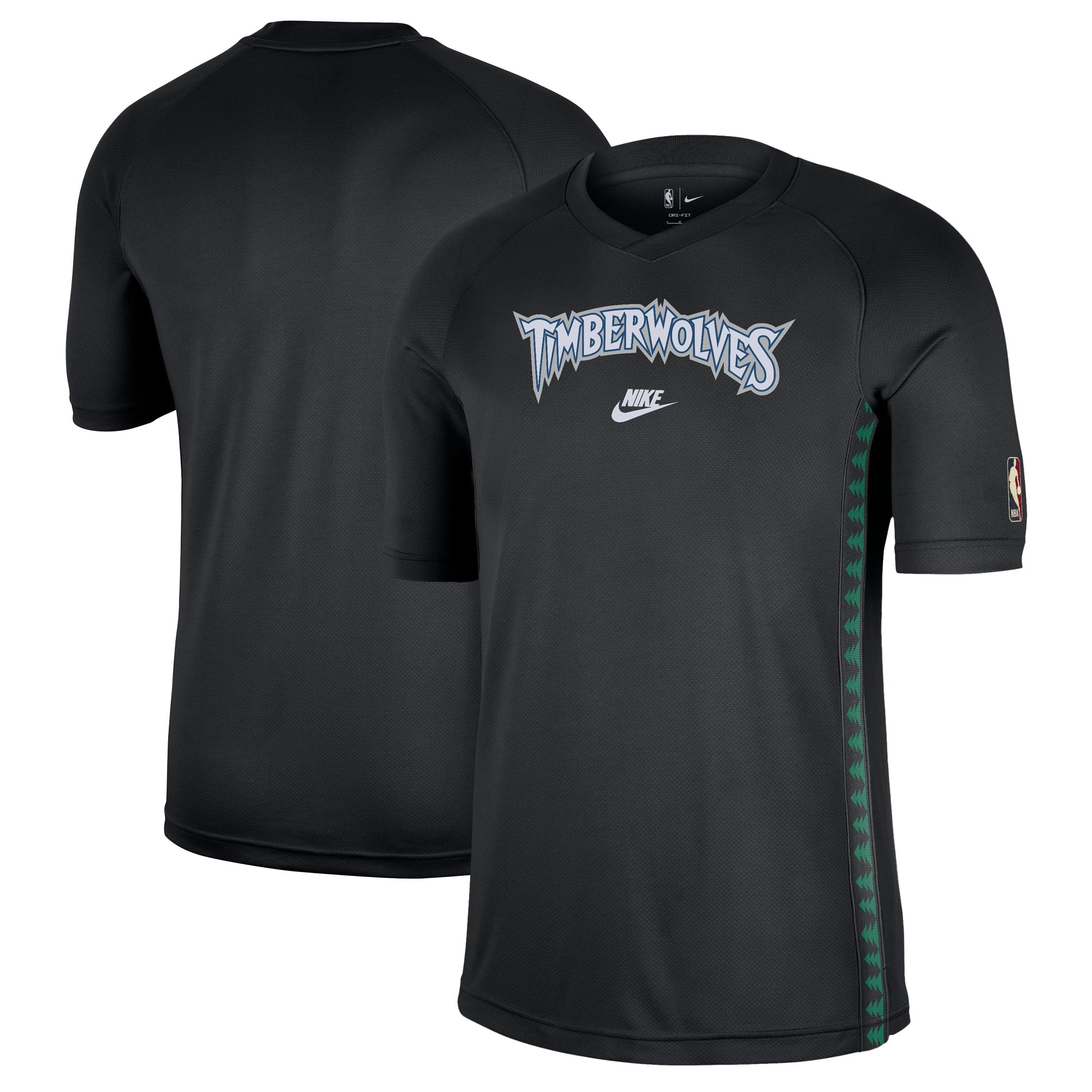 Men's Minnesota Timberwolves Nike Black Classic Edition Hardwood ...