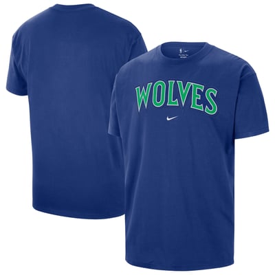  Minnesota Timberwolves Nike Men's Twill Logo T-Shirt - Blue
