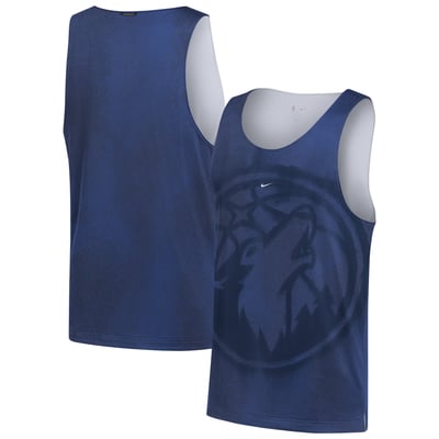 Minnesota Timberwolves Nike 2026 Standard Issue Practice Icon Mesh Reversible Jersey - Blue/White