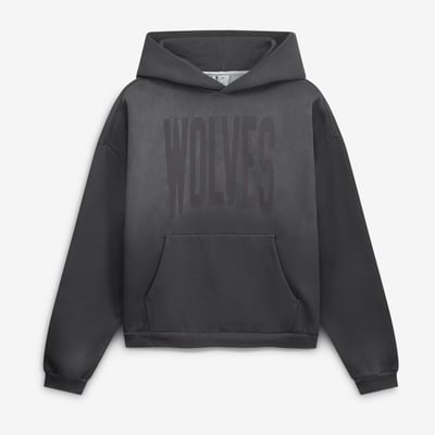 Minnesota Timberwolves Nike 2026 Standard Issue Travel Washed Fleece Pullover Hoodie - Charcoal