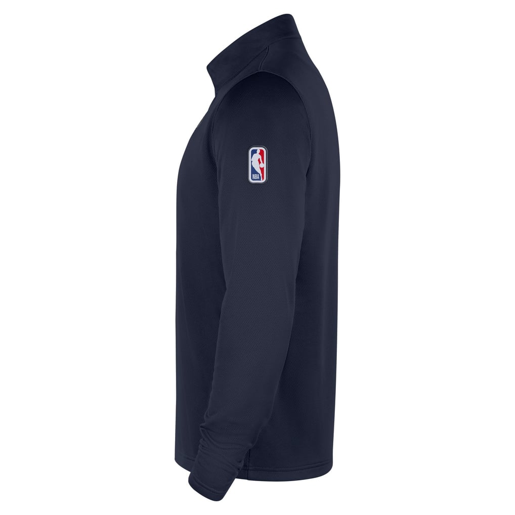 Minnesota Timberwolves Nike Authentic Coaches Quarter-Zip Dri-FIT Top - Navy