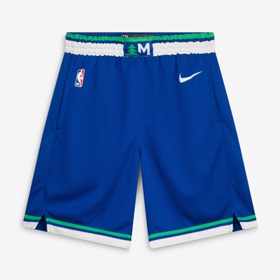 Minnesota Timberwolves Nike Icon Edition Swingman Shorts - Royal