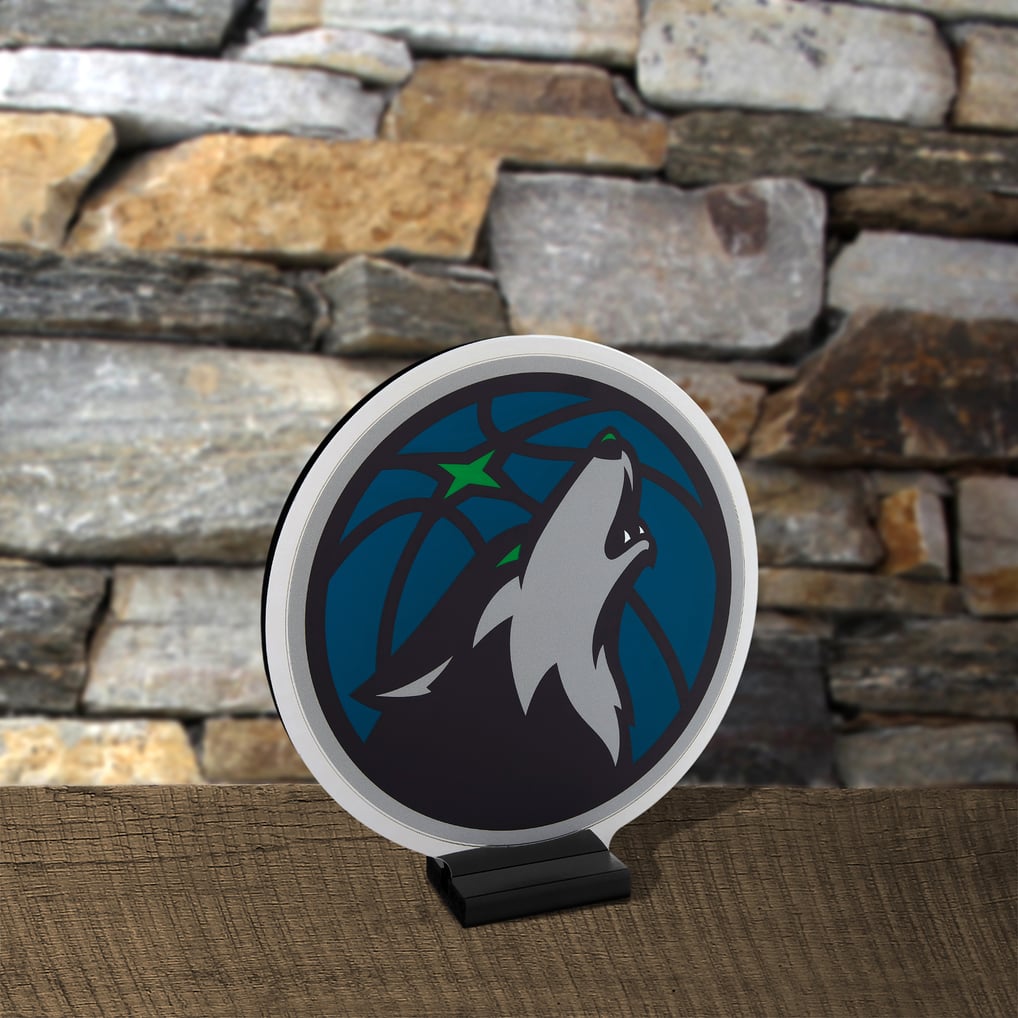 Minnesota Timberwolves LED Infinity Logo Light