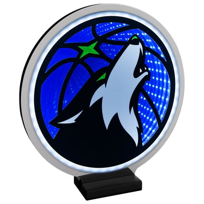 Minnesota Timberwolves LED Infinity Logo Light
