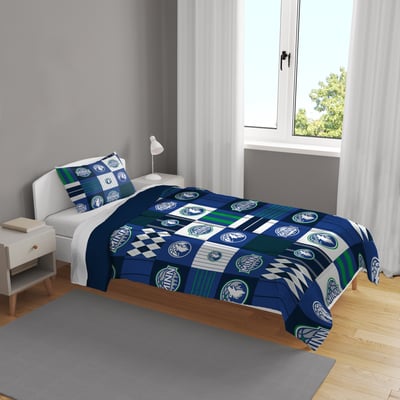 Minnesota Timberwolves Pegasus Patchwork Plaid Two-Piece Twin/Twin XL Bed in a Bag Set