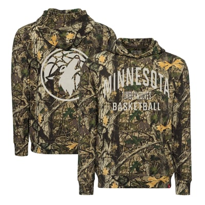  Minnesota Timberwolves Sportiqe Unisex Drake Premium Hoodie - Camo