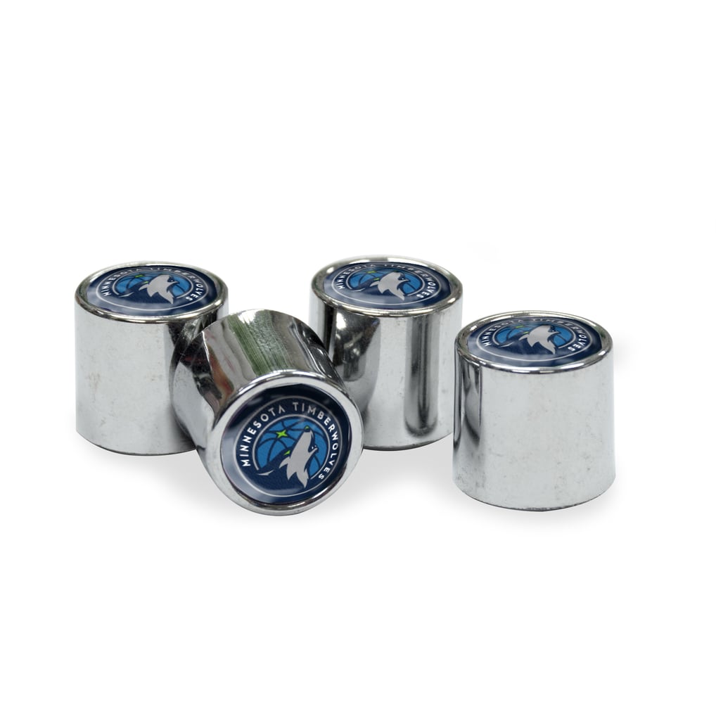 Minnesota Timberwolves WinCraft Mini Team Logo Valve Stem Covers
